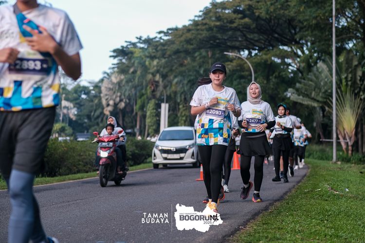Race photo from Taman Budaya x BOGORUN 2025