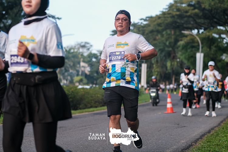 Race photo from Taman Budaya x BOGORUN 2025