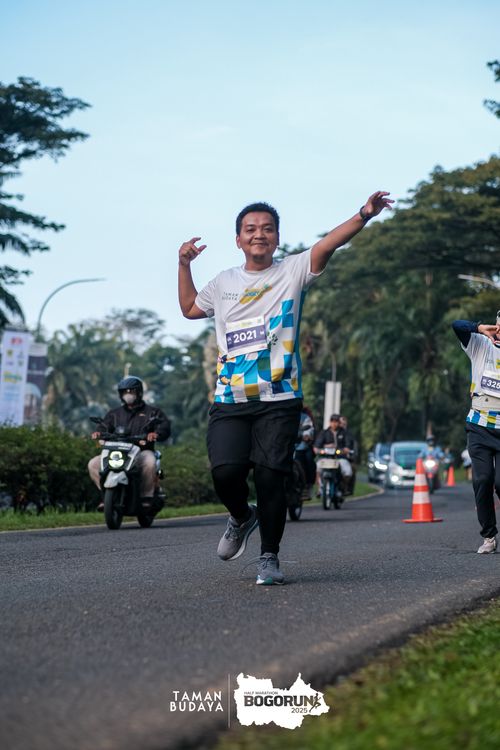 Race photo from Taman Budaya x BOGORUN 2025