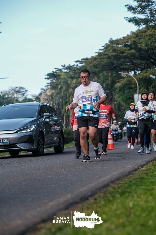 Race photo from Taman Budaya x BOGORUN 2025