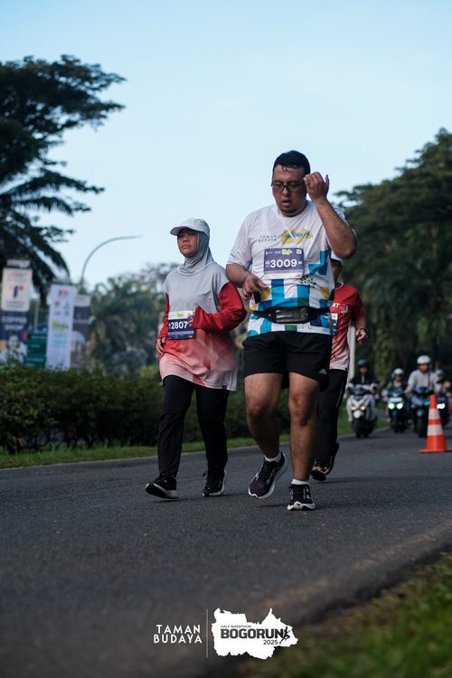 Race photo from Taman Budaya x BOGORUN 2025