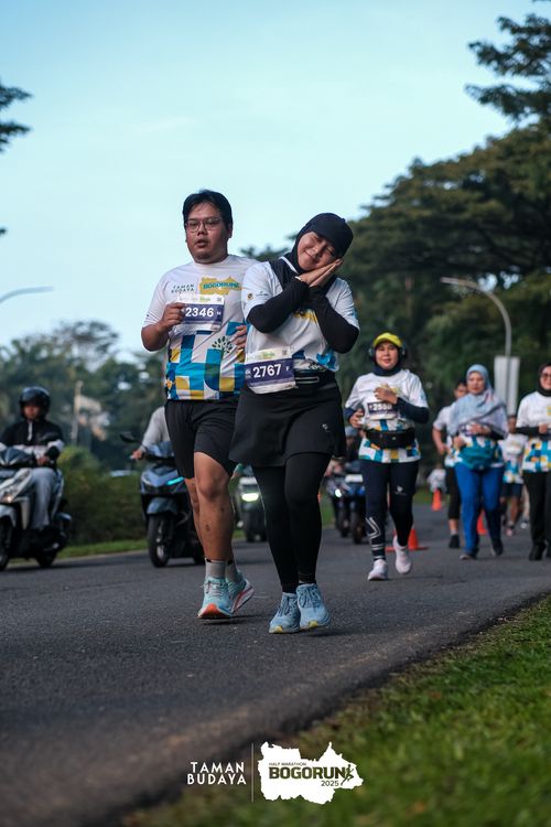 Race photo from Taman Budaya x BOGORUN 2025
