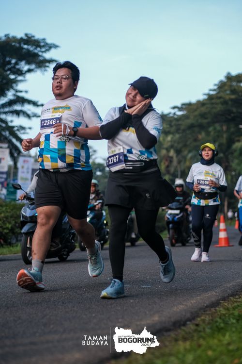 Race photo from Taman Budaya x BOGORUN 2025