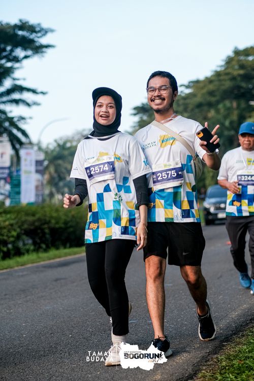 Race photo from Taman Budaya x BOGORUN 2025
