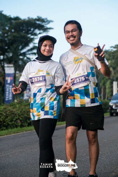 Race photo from Taman Budaya x BOGORUN 2025