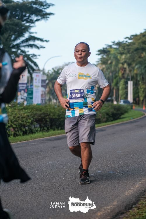 Race photo from Taman Budaya x BOGORUN 2025