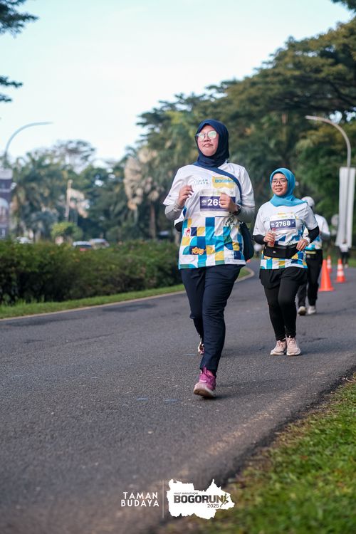 Race photo from Taman Budaya x BOGORUN 2025