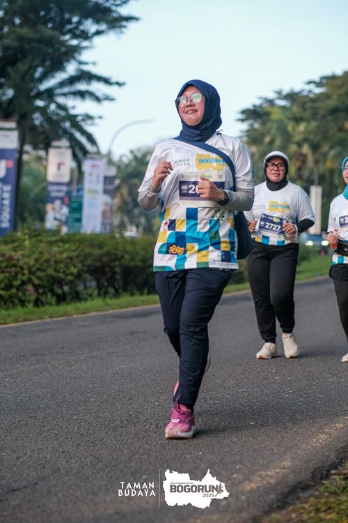 Race photo from Taman Budaya x BOGORUN 2025