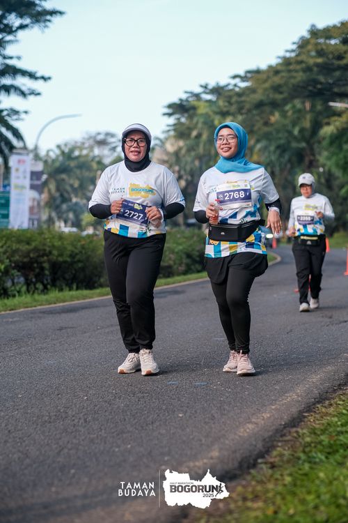Race photo from Taman Budaya x BOGORUN 2025