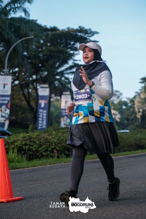 Race photo from Taman Budaya x BOGORUN 2025