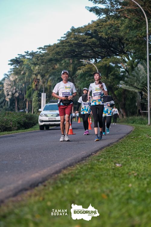 Race photo from Taman Budaya x BOGORUN 2025