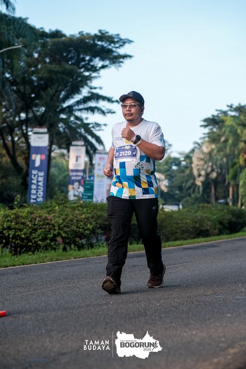 Race photo from Taman Budaya x BOGORUN 2025
