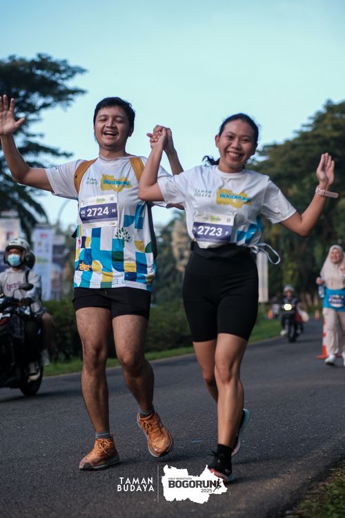 Race photo from Taman Budaya x BOGORUN 2025