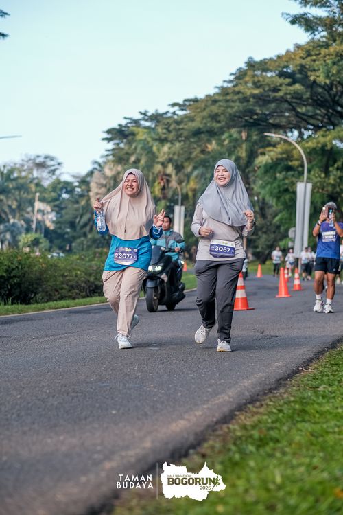 Race photo from Taman Budaya x BOGORUN 2025