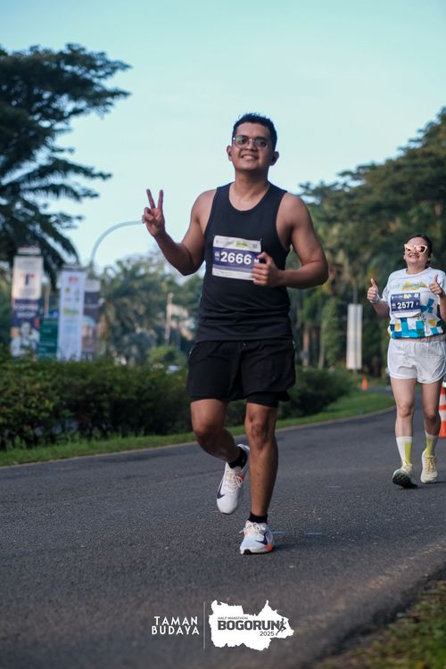 Race photo from Taman Budaya x BOGORUN 2025