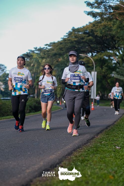 Race photo from Taman Budaya x BOGORUN 2025