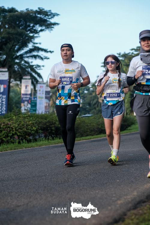 Race photo from Taman Budaya x BOGORUN 2025