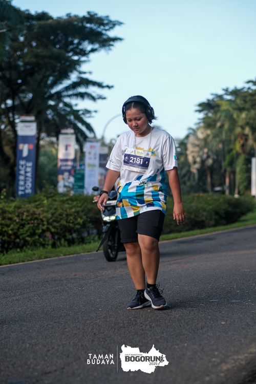 Race photo from Taman Budaya x BOGORUN 2025