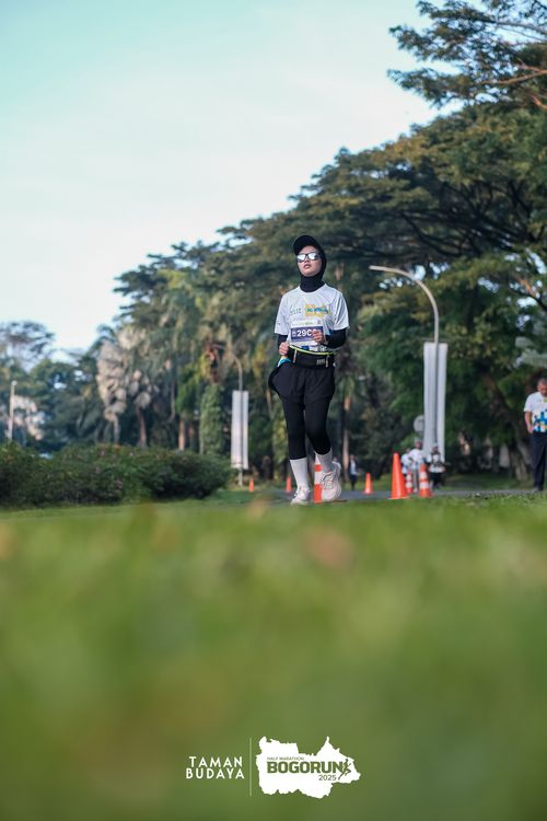 Race photo from Taman Budaya x BOGORUN 2025