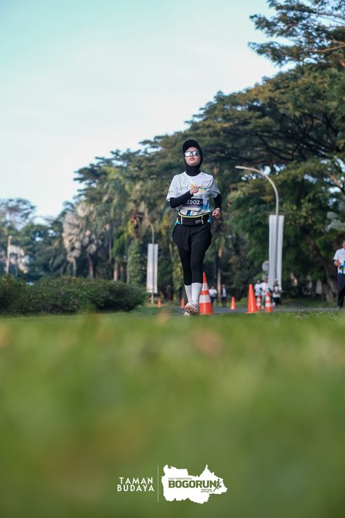 Race photo from Taman Budaya x BOGORUN 2025