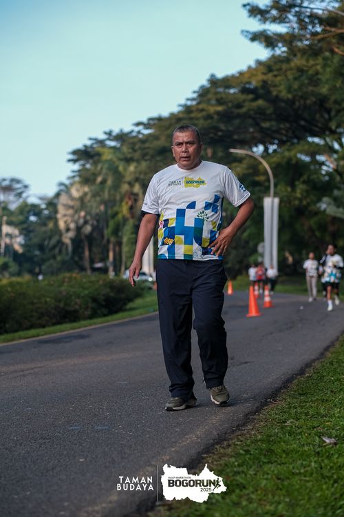 Race photo from Taman Budaya x BOGORUN 2025