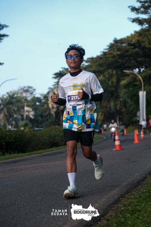 Race photo from Taman Budaya x BOGORUN 2025