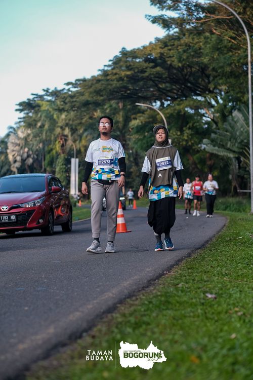 Race photo from Taman Budaya x BOGORUN 2025
