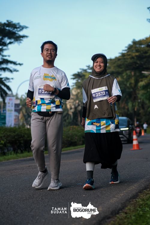 Race photo from Taman Budaya x BOGORUN 2025