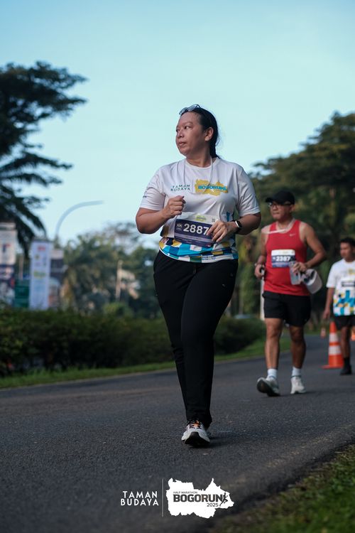 Race photo from Taman Budaya x BOGORUN 2025
