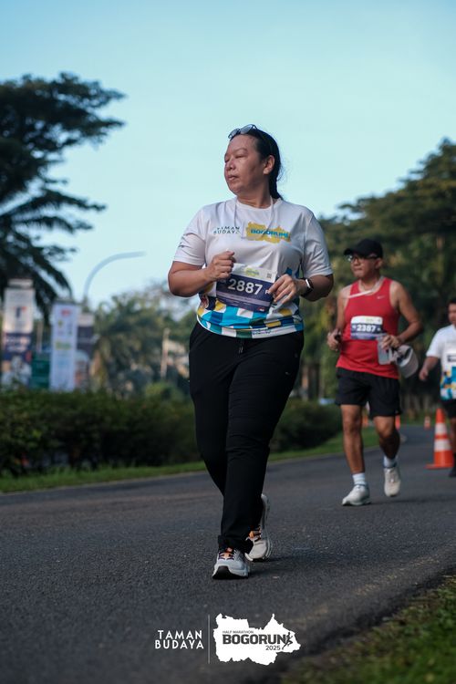 Race photo from Taman Budaya x BOGORUN 2025