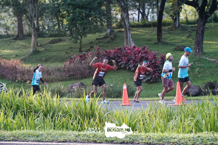 Race photo from Taman Budaya x BOGORUN 2025