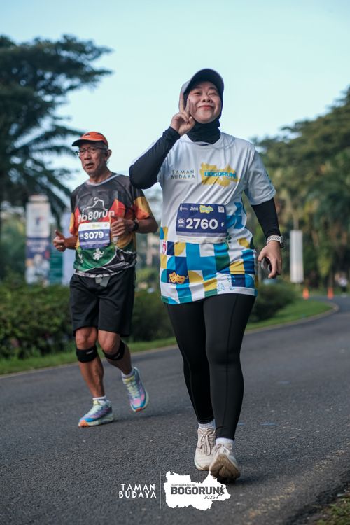 Race photo from Taman Budaya x BOGORUN 2025