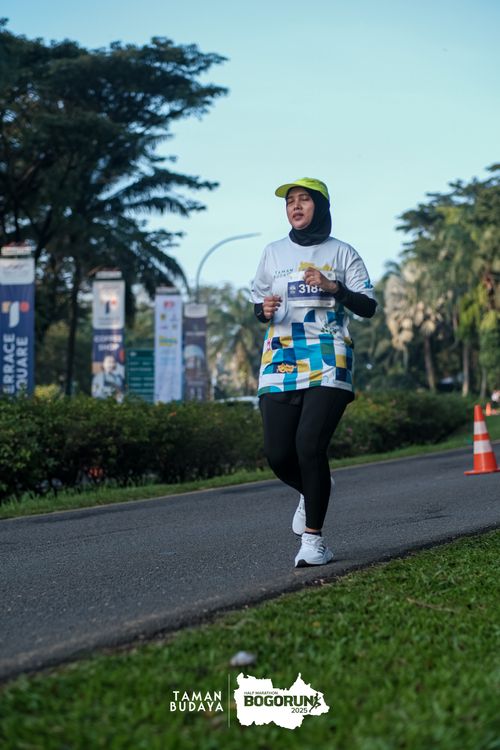 Race photo from Taman Budaya x BOGORUN 2025