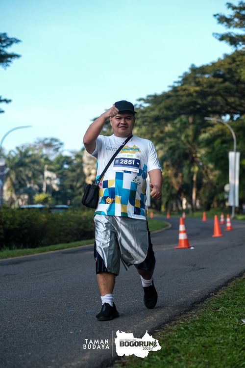 Race photo from Taman Budaya x BOGORUN 2025
