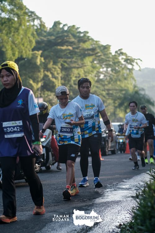 Race photo from Taman Budaya x BOGORUN 2025