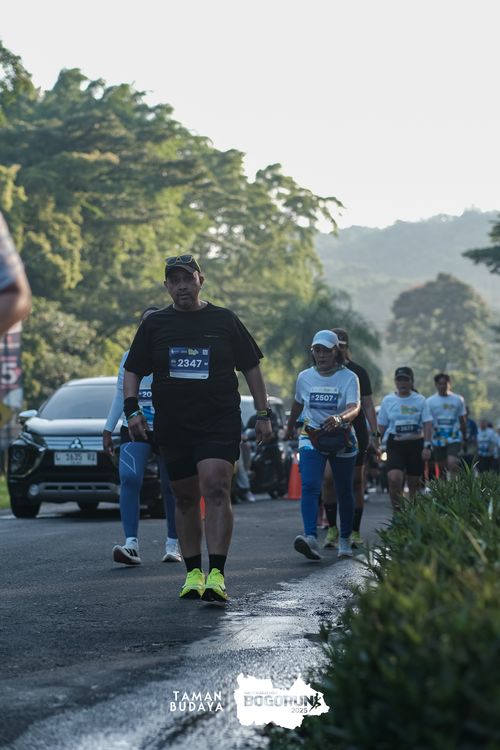 Race photo from Taman Budaya x BOGORUN 2025