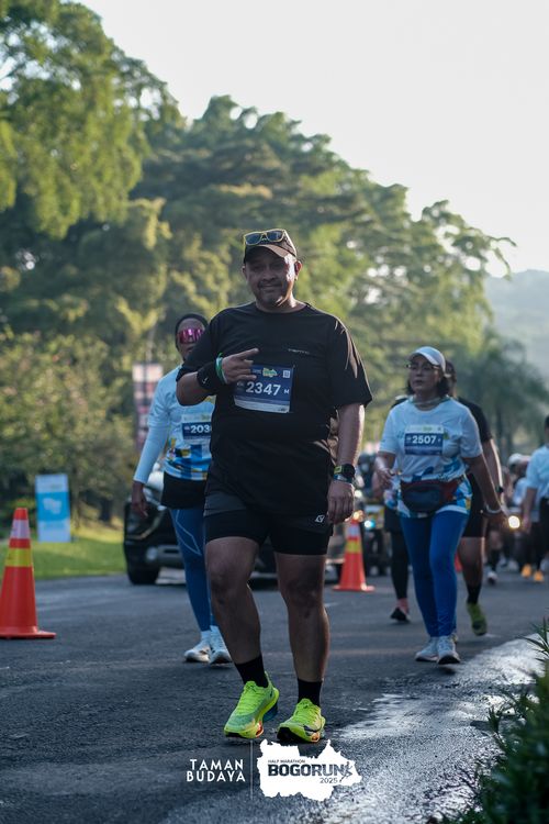 Race photo from Taman Budaya x BOGORUN 2025