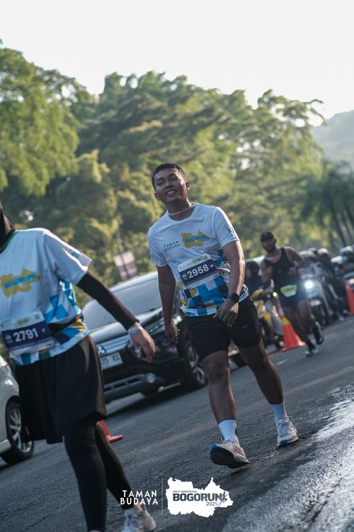 Race photo from Taman Budaya x BOGORUN 2025