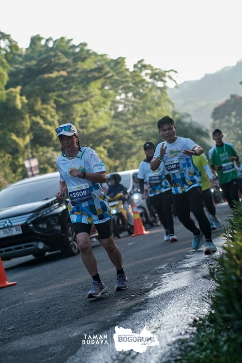 Race photo from Taman Budaya x BOGORUN 2025