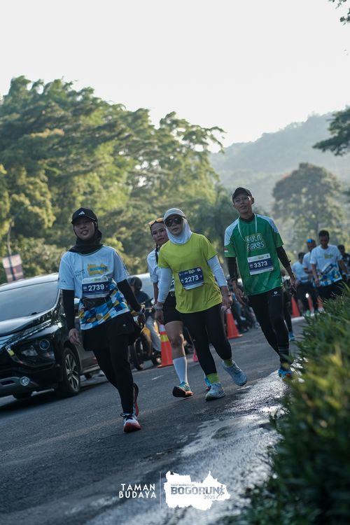 Race photo from Taman Budaya x BOGORUN 2025