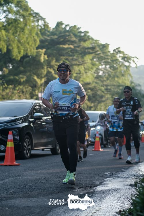 Race photo from Taman Budaya x BOGORUN 2025