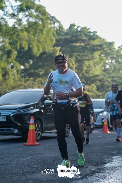 Race photo from Taman Budaya x BOGORUN 2025