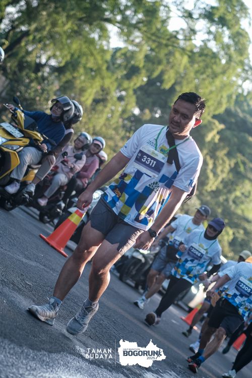 Race photo from Taman Budaya x BOGORUN 2025