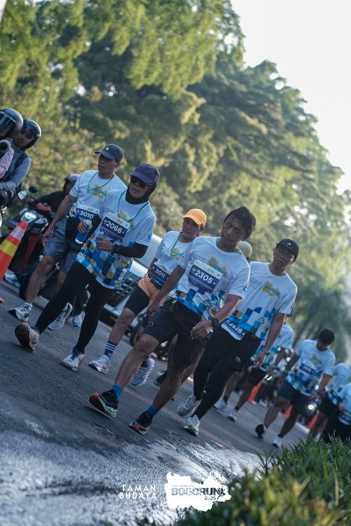 Race photo from Taman Budaya x BOGORUN 2025