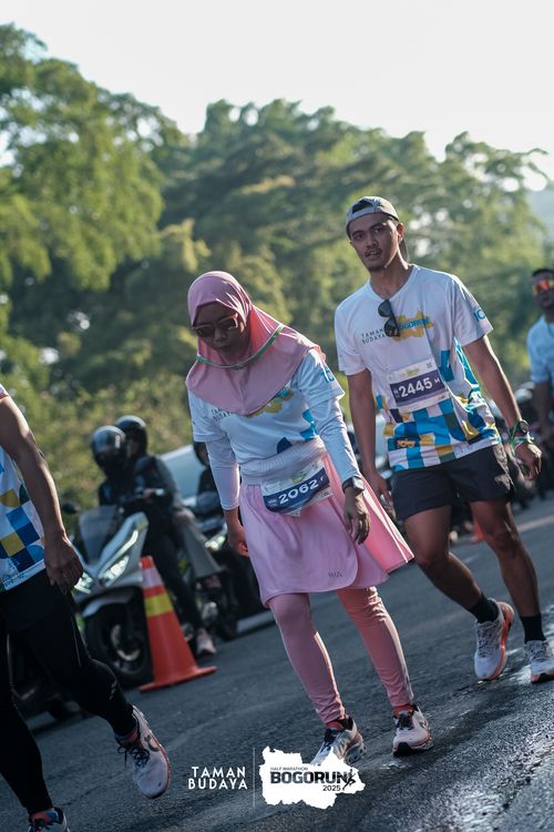 Race photo from Taman Budaya x BOGORUN 2025