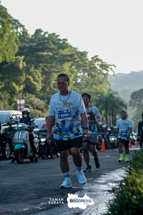Race photo from Taman Budaya x BOGORUN 2025