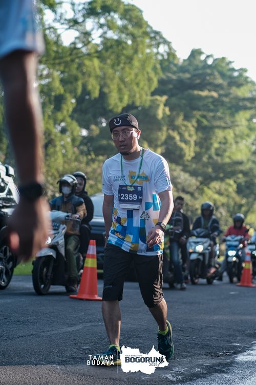 Race photo from Taman Budaya x BOGORUN 2025