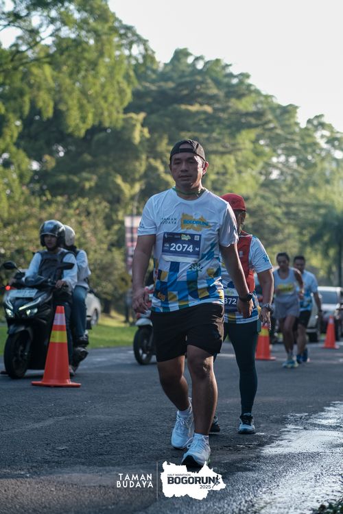 Race photo from Taman Budaya x BOGORUN 2025