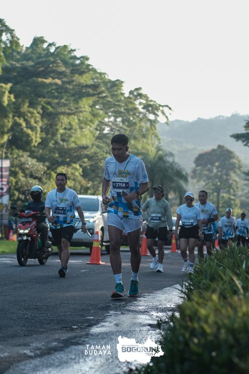 Race photo from Taman Budaya x BOGORUN 2025
