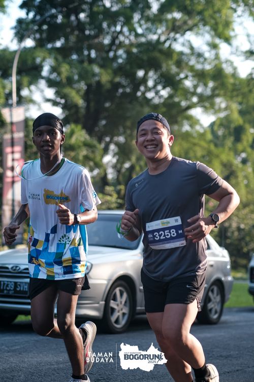 Race photo from Taman Budaya x BOGORUN 2025